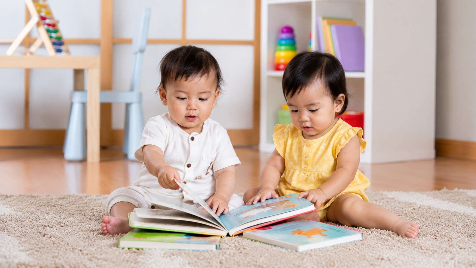 Stimulasi motorik halus anak dengan aktivitas membaca buku bersama